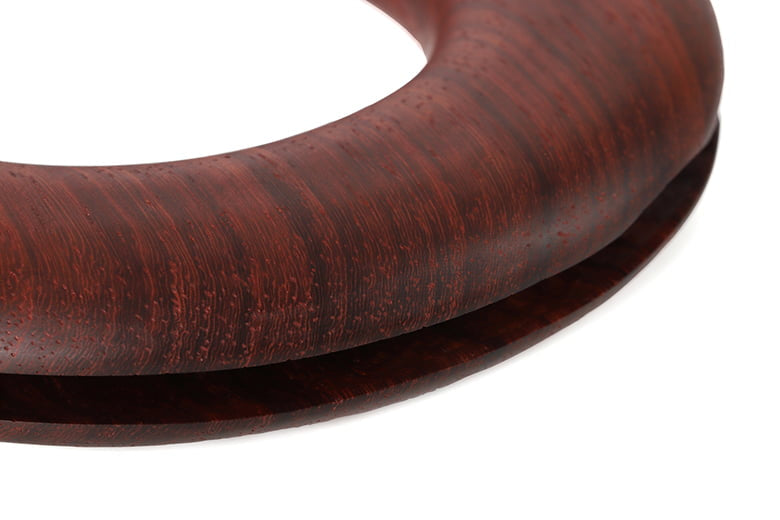 【C-342】 Wooden Tsurumaki - Padauk (Beni-Karin)　木製 弦巻 紅花梨 弓道 弓具 弦