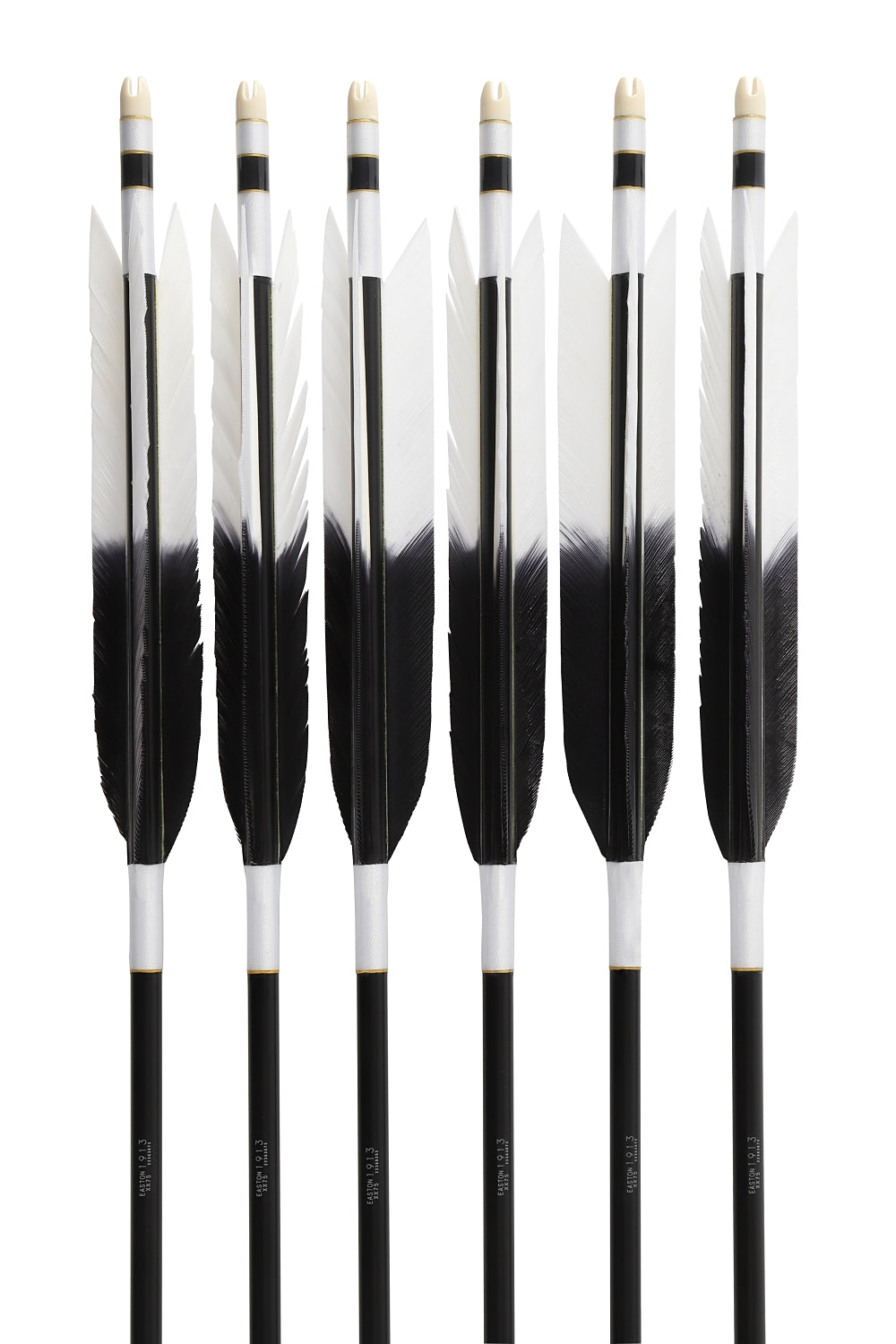 【D-1764】Turkey KF-3  ( 6 types ) - Set of 6 (Shaft Size 1913) Easton イーストン ターキー KF-3 1913シャフト 6本組