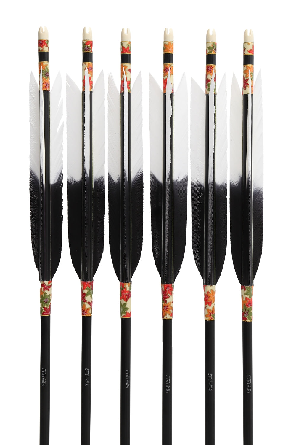 【D-1764】Turkey KF-3  ( 6 types ) - Set of 6 (Shaft Size 1913) Easton イーストン ターキー KF-3 1913シャフト 6本組