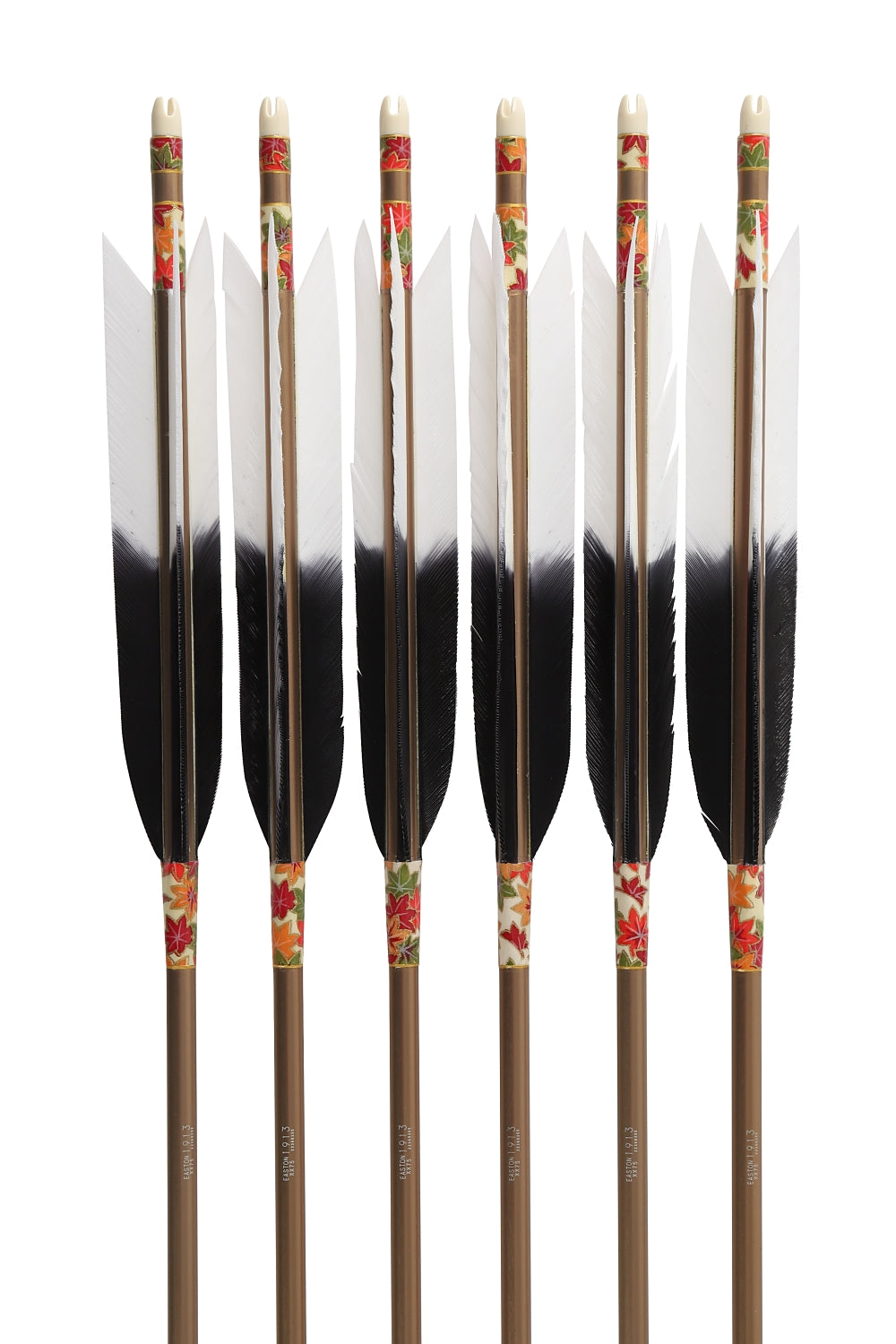 【D-1764】Turkey KF-3  ( 6 types ) - Set of 6 (Shaft Size 1913) Easton イーストン ターキー KF-3 1913シャフト 6本組