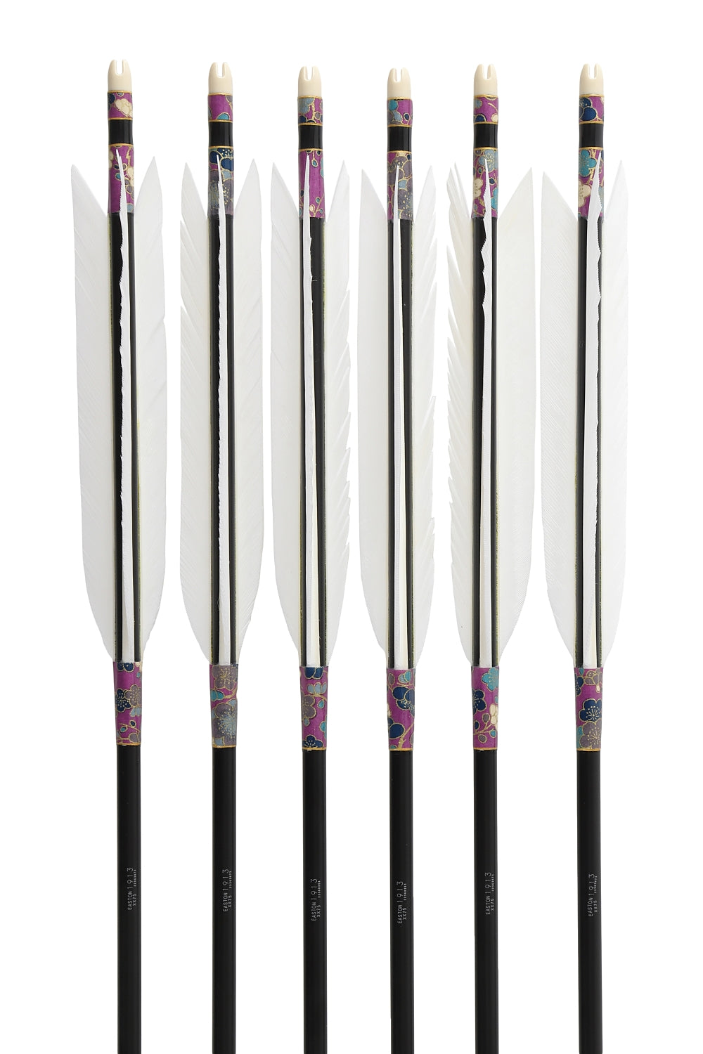 【D-1765】Turkey KF-11 ( 6 types )  - Set of 6 (Shaft Size 1913) Easton イーストン ターキー KF-11 1913シャフト 6本組