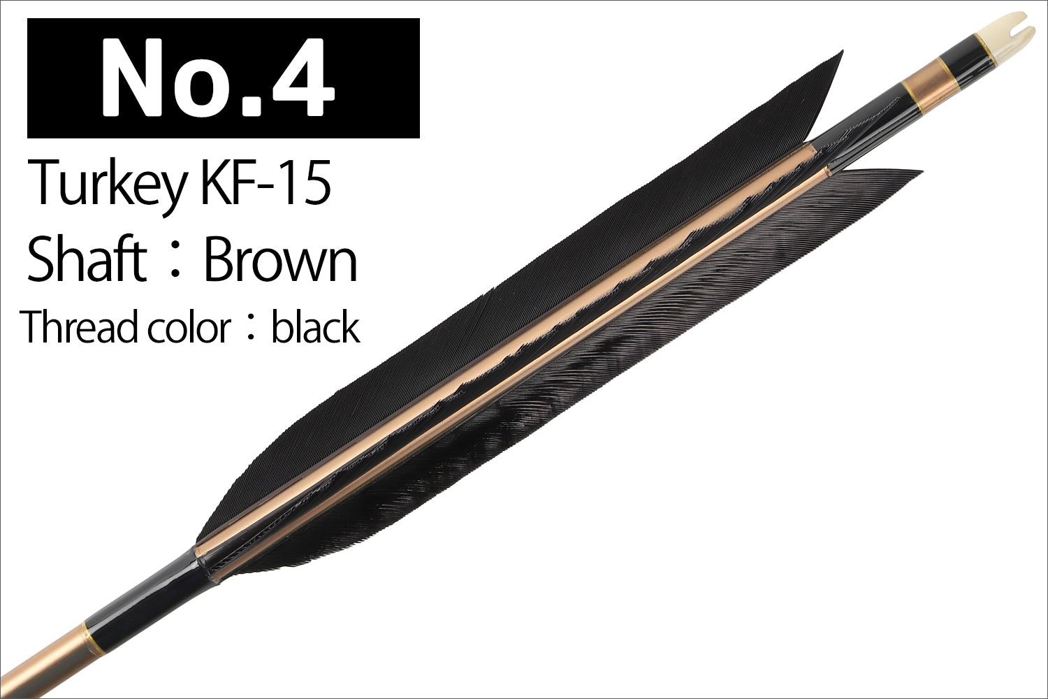 【D-1774】Turkey KF-8 ／ KF-11／KF-15 ( 6 types )  - Set of 6 (Shaft Size 2014) Easton イーストン ターキー KF-8 ／KF-11 ／ KF-15   2014シャフト 6本組