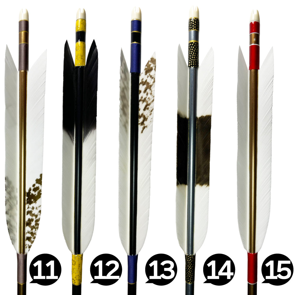 【D-1802】[Special Offer – Limited Stock]  Turkey  ( 20 types )   - Set of 6 (Shaft Size 2015)   SALE（特価品） 2015シャフト Easton イーストン ターキー  6本組
