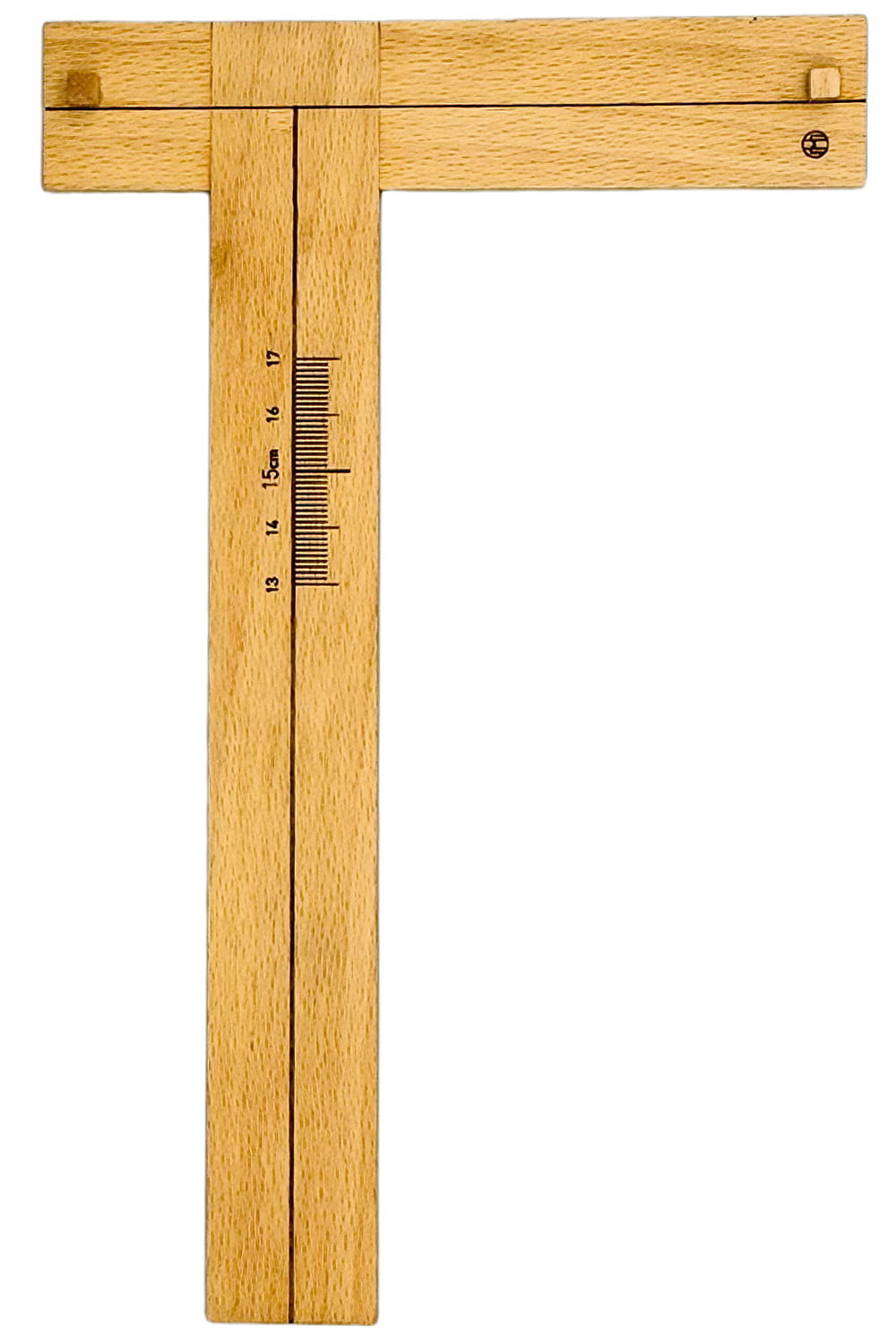 【F-049】T-Square Nocking Gauge 十文字定規 弓 定規 垂直 T字型 矢番え 調整 付属品 弓道 弓具