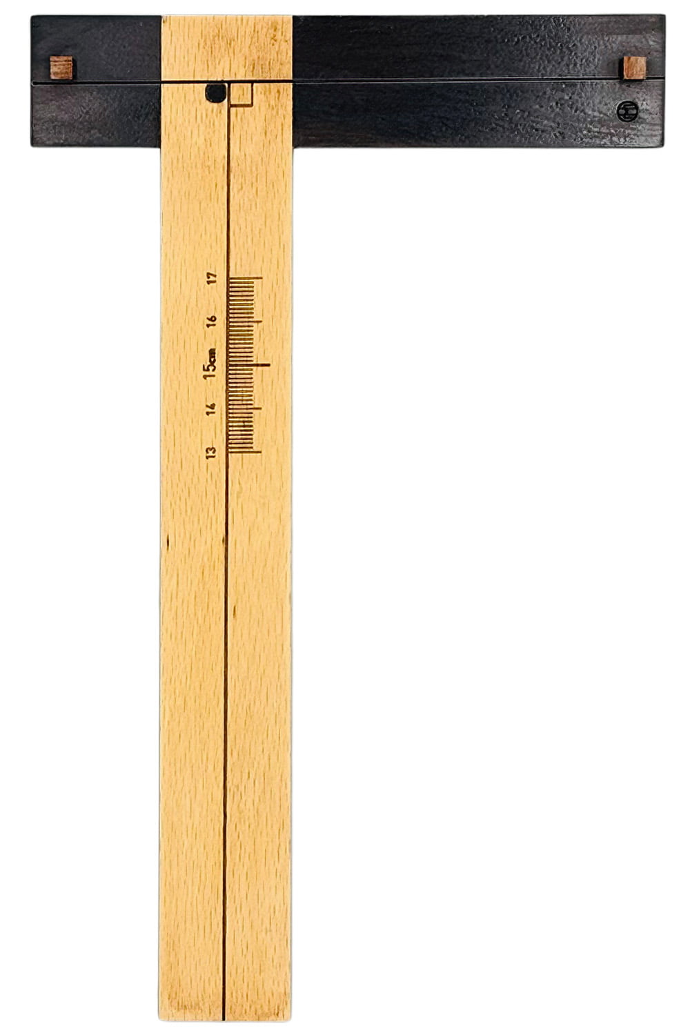 【F-049】T-Square Nocking Gauge 十文字定規 弓 定規 垂直 T字型 矢番え 調整 付属品 弓道 弓具