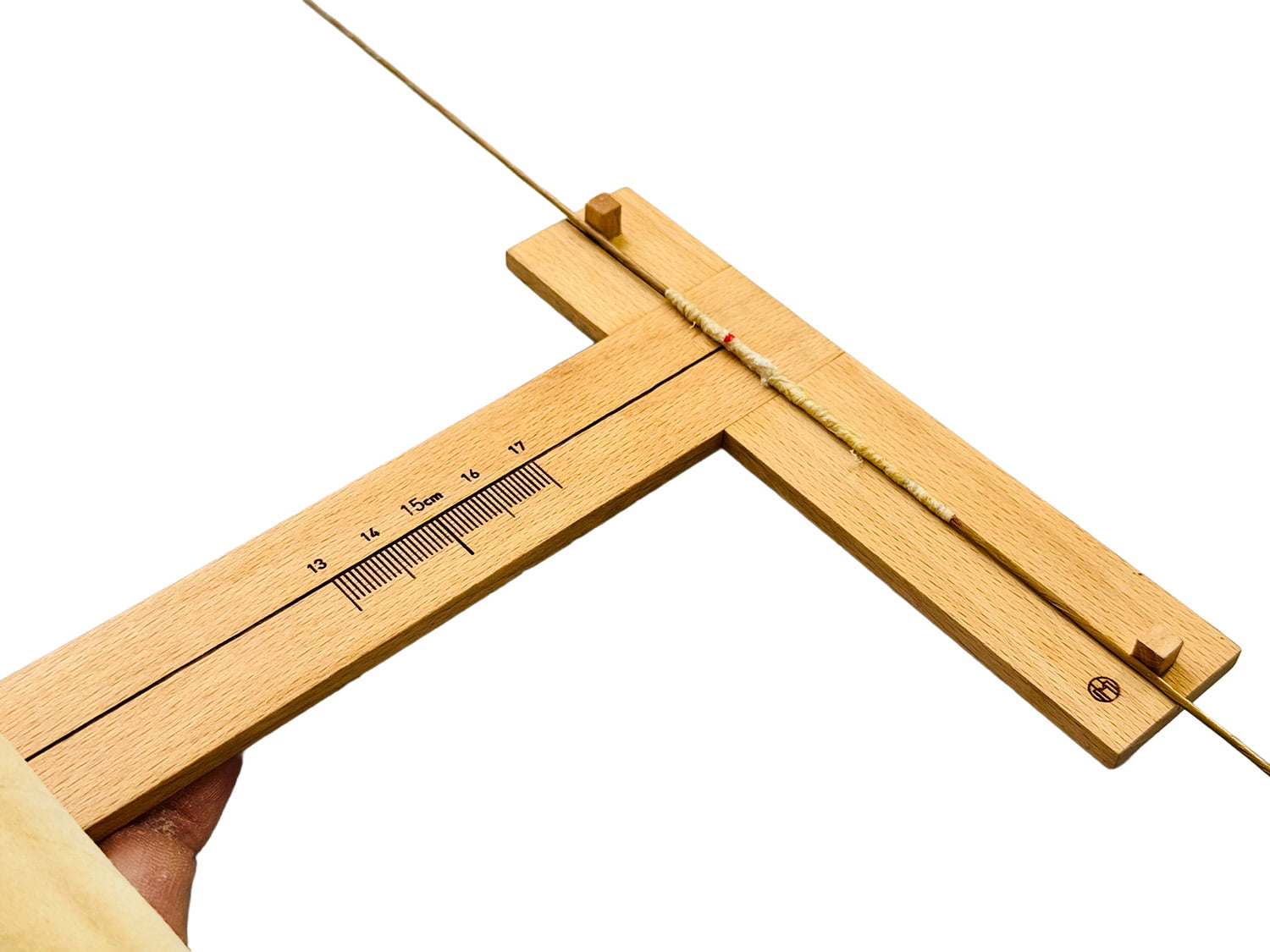 【F-049】T-Square Nocking Gauge 十文字定規 弓 定規 垂直 T字型 矢番え 調整 付属品 弓道 弓具