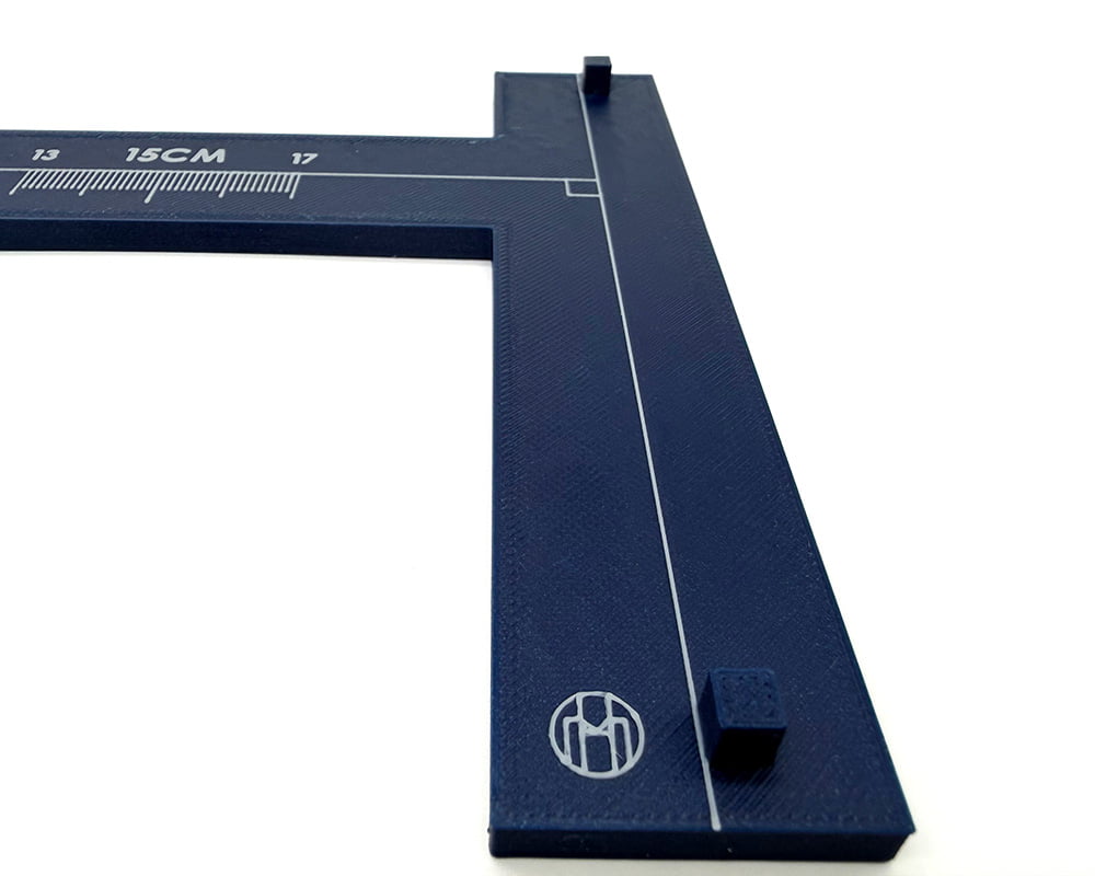 【F-049】T-Square Nocking Gauge （Improved Version） 十文字定規 改 弓 定規 垂直 T字型 矢番え 調整 付属品 弓道 弓具