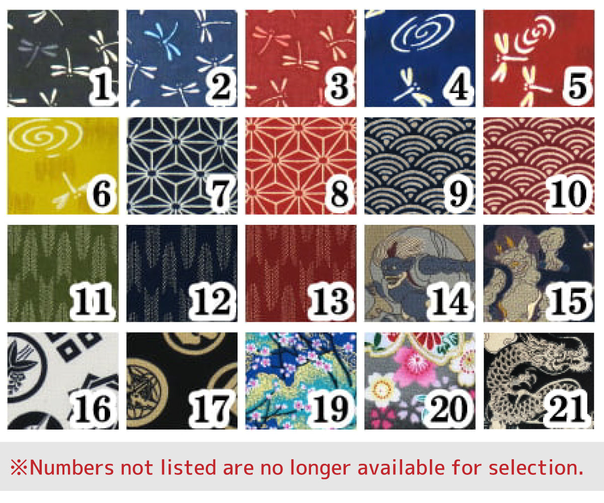 F-098】Yumimaki Standard Pattern 弓巻き 定番柄 男性 女性 和柄