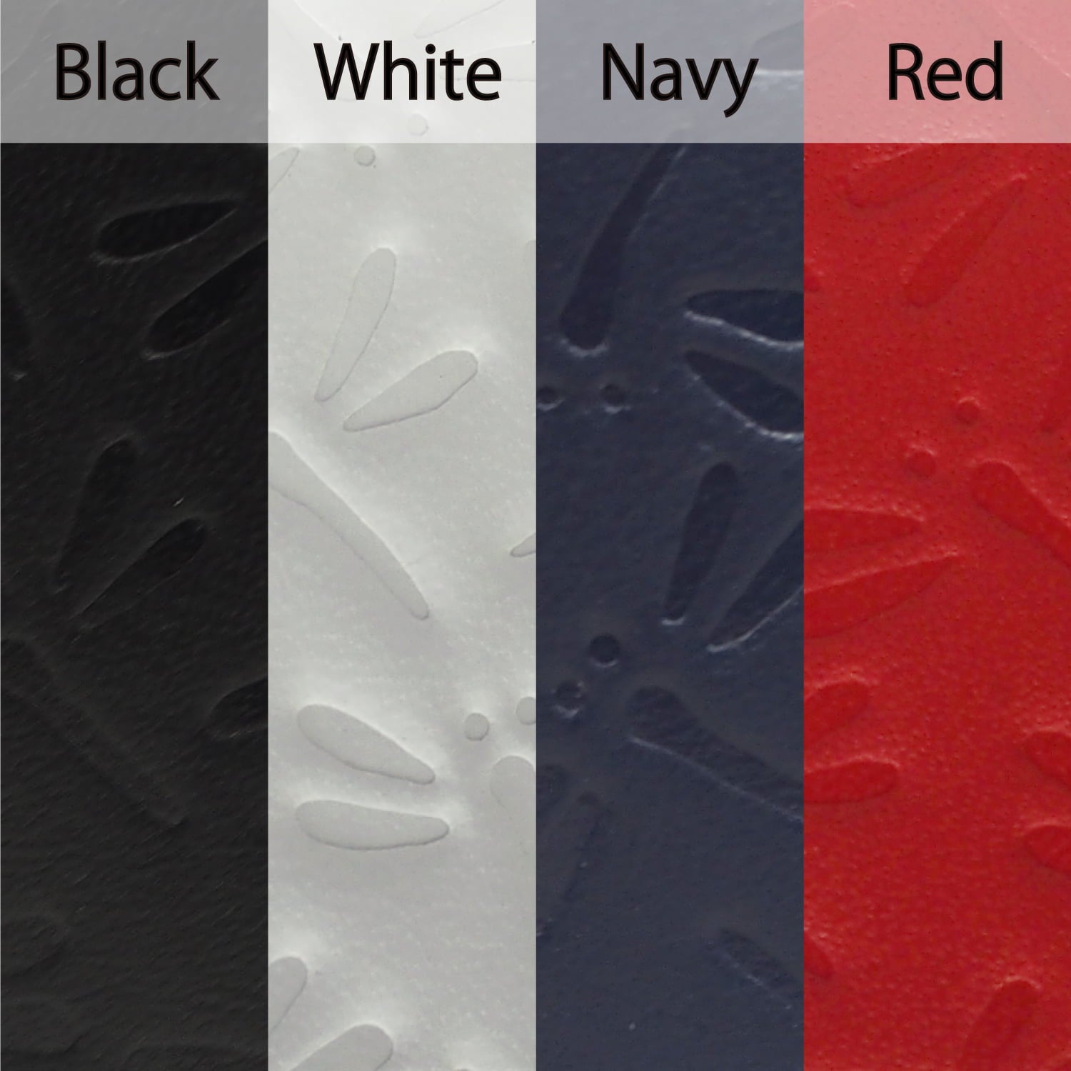 【F-364】Embossing Nigirikawa Cowhide [All 4 colors] dragonfly pattern - 型押し 握り革 牛革 とんぼ柄 全4色 弓道 弓具