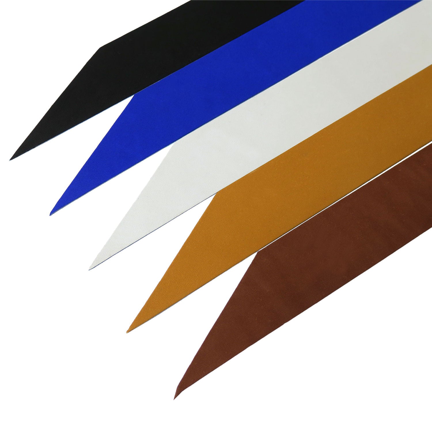 【F-387】Nigirikawa Mizuno Cowhide [All 5 colors] solid color - 握り革 ミズノ製 牛革 全5色