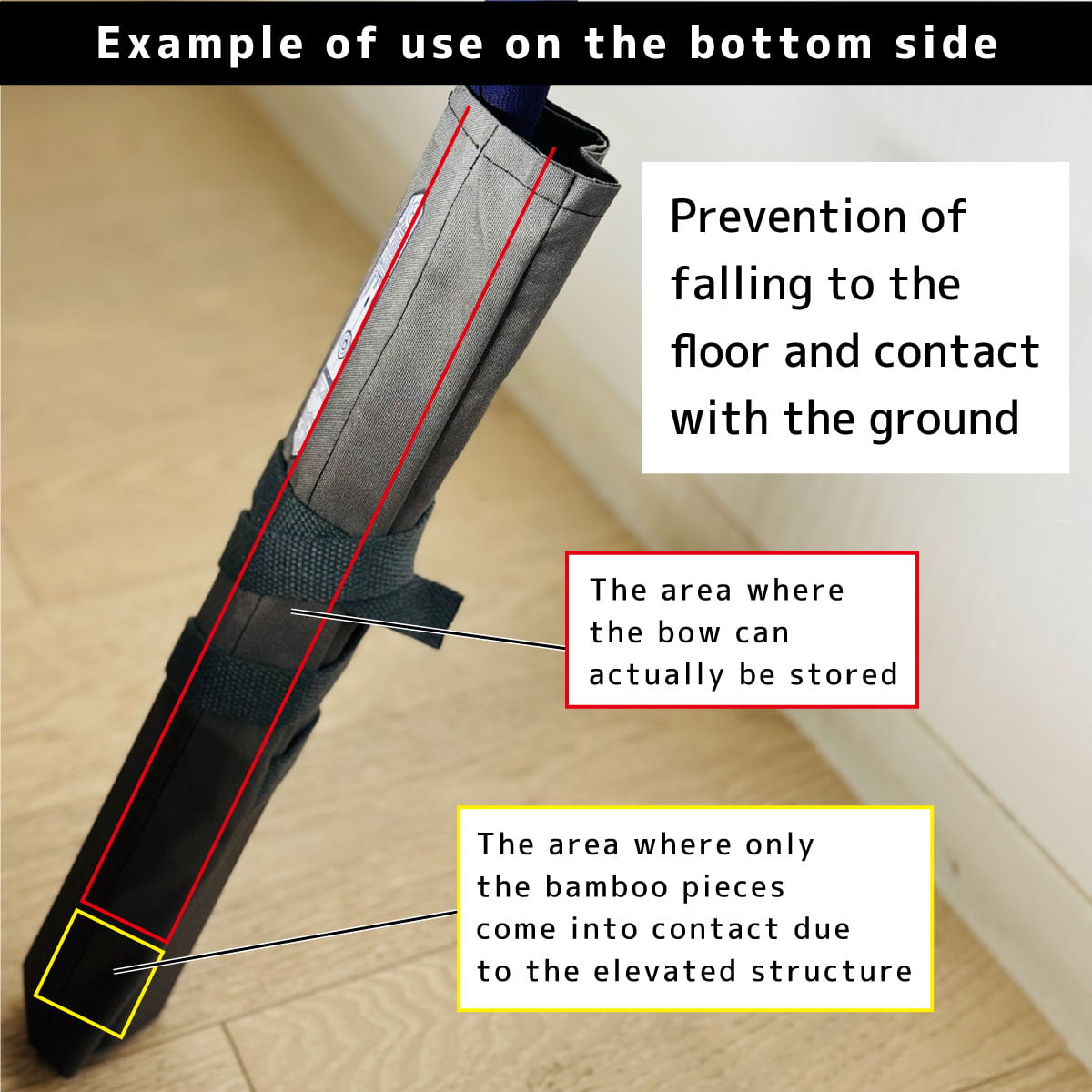 【F-402】Boost-Core Sekiita Protection Ishitsuki S M L - 関板保護 石突 一張 二張 本弭 末弭 持ち運び 弓 保護 付属品 弓道 弓具