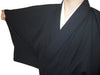 【H-025】 Kimono - Super Wool Size：XXL 着物 スーパーウール 特々大 黒 紺 弓道 弓具 弓道着物 男性