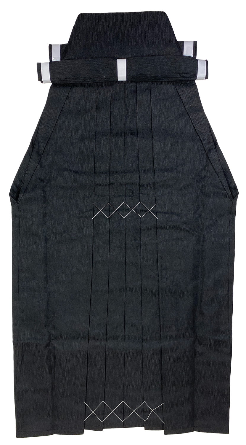 【H-170】 Willow Hakama -Special order item (For spring and summer) for man / for woman Size：#21 - #28 - 楊柳 袴 21-28号 春 夏 黒 薄手 弓道 弓道着