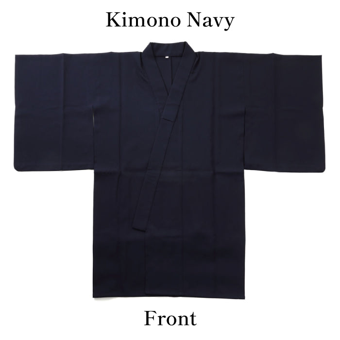 【H-234】 Kimono Juban Set Female （Navy / Black）Size：S・M・ML・L 着物セット 女性用 紺 黒 弓道 弓道着