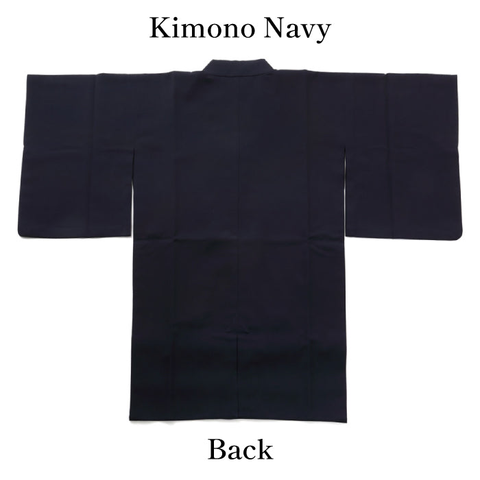 【H-234】 Kimono Juban Set Female （Navy / Black）Size：S・M・ML・L 着物セット 女性用 紺 黒 弓道 弓道着