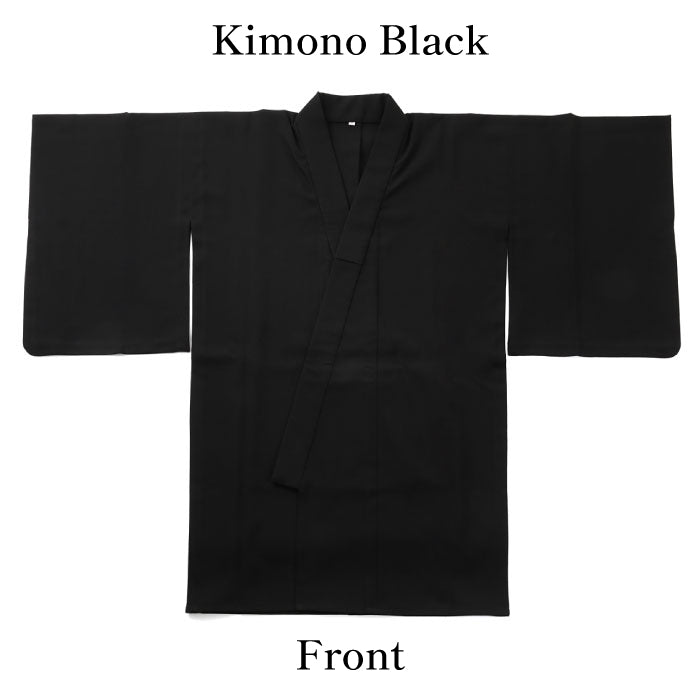 【H-234】 Kimono Juban Set Female （Navy / Black）Size：S・M・ML・L 着物セット 女性用 紺 黒 弓道 弓道着