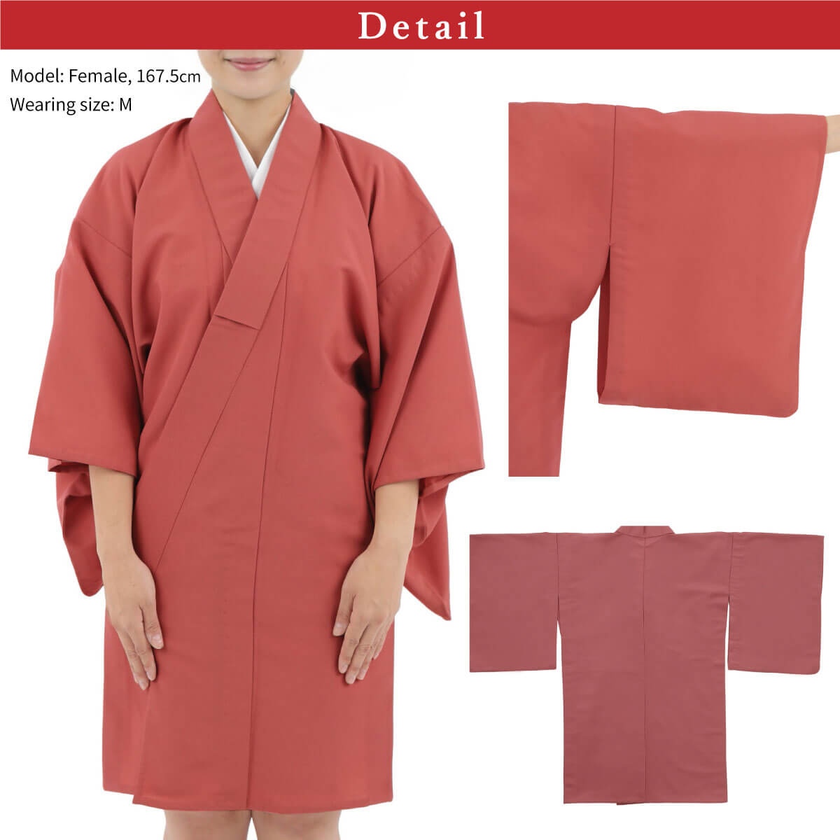 【H-291】 Kimono - Crepe （For women）【Fully custom-made】　着物 ちりめん フルオーダー 女性用 全10色 弓道 弓具 弓道着