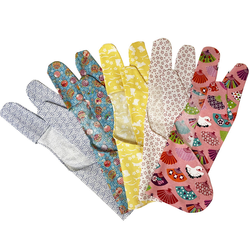 【J-140】 Assorted Mitsu Shitagake -Patterned [Set of 5] 柄下カケ5枚セット