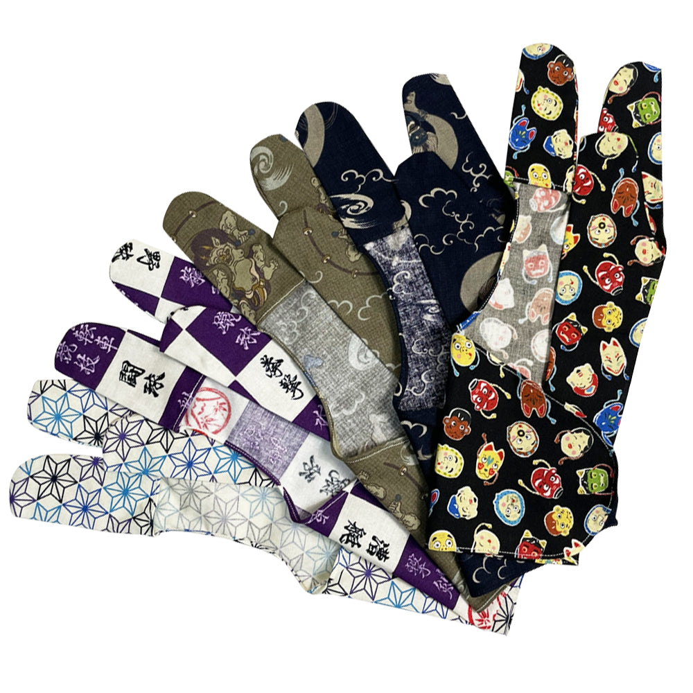 【J-141】 Assorted Mitsu Shitagake -Patterned [Set of 5] 柄下カケ5枚セット