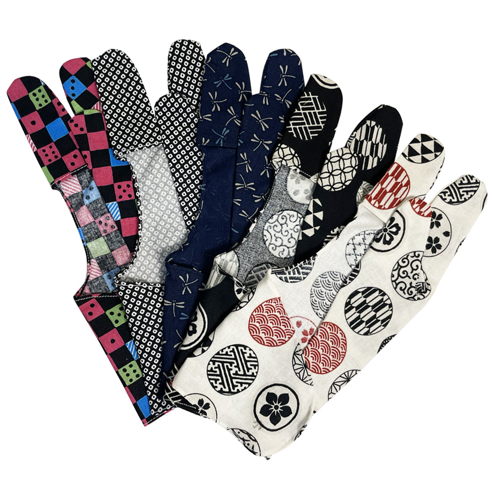 【J-141】 Assorted Mitsu Shitagake -Patterned [Set of 5] 柄下カケ5枚セット