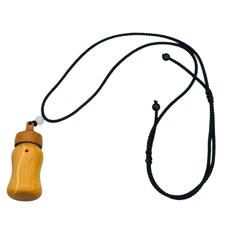 【J-193】 Giriko & Fudeko Holder - Konaire (Baby Bottle Shape/Gourd Shape) ミニ 粉入れ 哺乳瓶型 ひょうたん型 ぎり粉 ふで粉 弓道 弓具