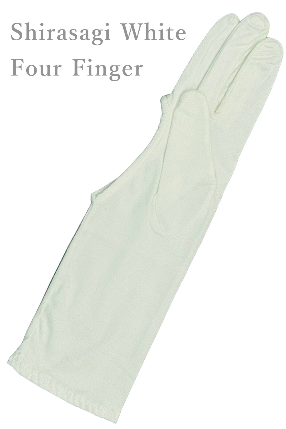 【J-203】 Shitagake （Artificial chamois） - 下カケ 人工セーム革製 SUEDEY light (スエーディライト) 三つ SS～XLサイズ 弓道 弓具 ゆがけ 下かけ 薄手