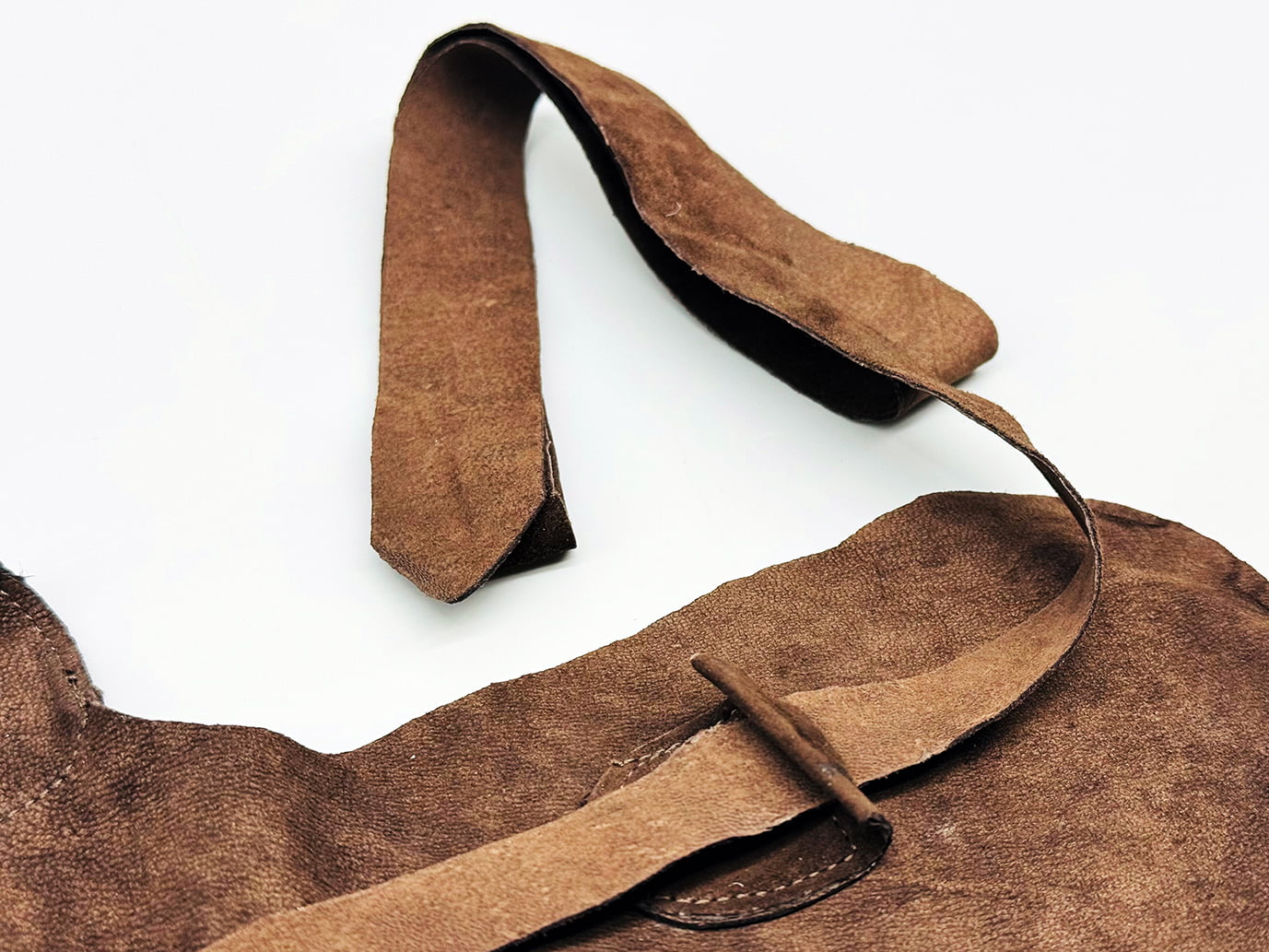 【J-210】 Oshitekake (Sheepskin) S M L 押し手カケ 羊革製 焦茶 弓道 弓具 ゆがけ