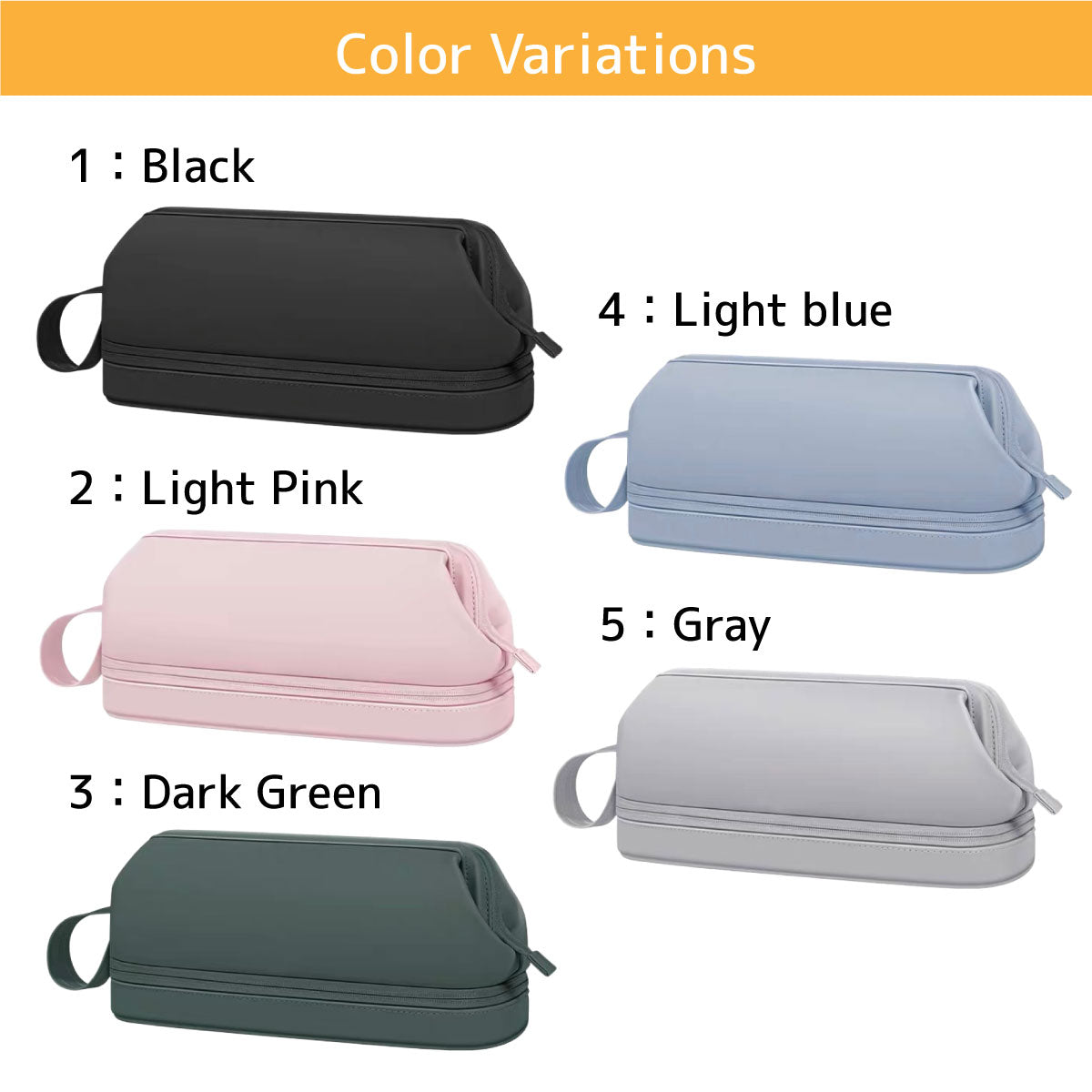 【J-212】 Yugake Case - Bottom storage compartment  ゆがけ入れ 底部収納 全5色 カケ用 人工皮革製 ゆがけ かけ 保護 持ち運び 弓道 弓具