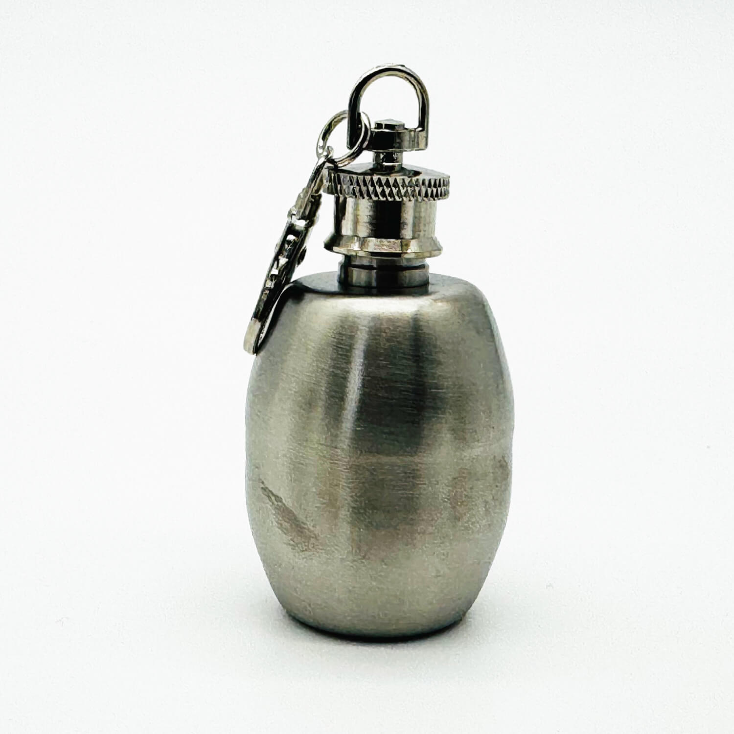 【J-213】Stainless Steel Calligraphy Powder Container with Funnel ステンレス製筆粉入れ 漏斗セット 選べる3サイズ