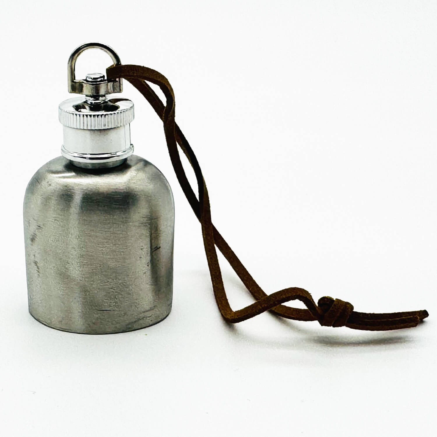 【J-213】Stainless Steel Calligraphy Powder Container with Funnel ステンレス製筆粉入れ 漏斗セット 選べる3サイズ