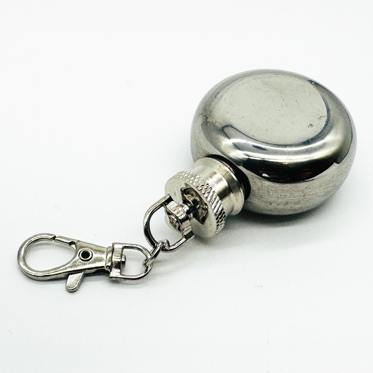 【J-213】Stainless Steel Calligraphy Powder Container with Funnel ステンレス製筆粉入れ 漏斗セット 選べる3サイズ