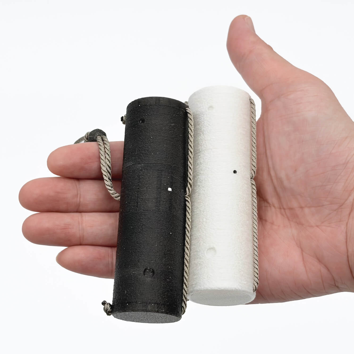 【J-214】Resin Giriko/Fudeko Dual-Purpose Powder Case 樹脂製 ギリ粉・フデ粉両用粉入れ