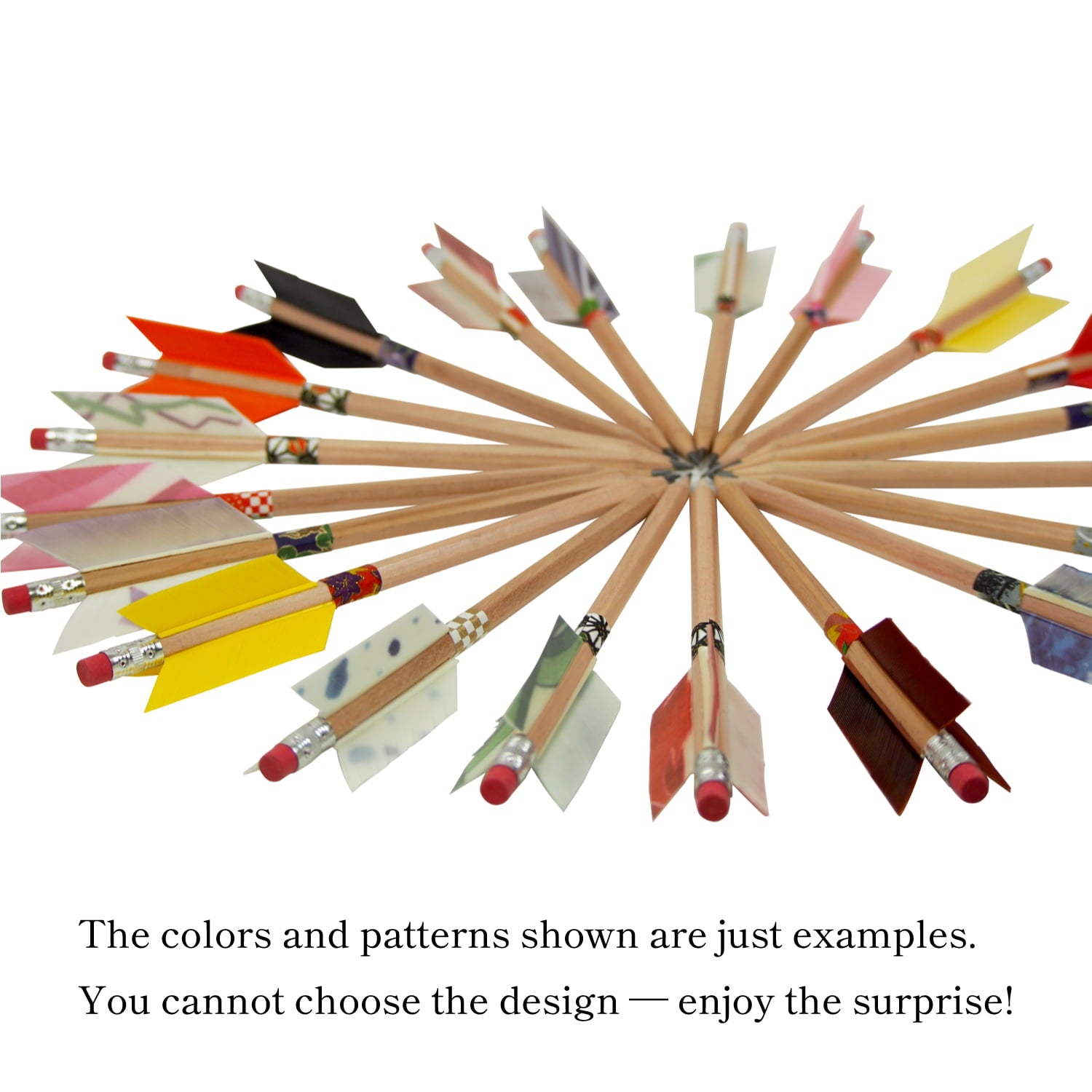 【L-121】Yaryu Original Pencil Arrow （KYUDO GOODS）　矢龍オリジナルえんぴつ矢 鉛筆矢 弓道グッズ 弓道 弓具 プレゼント 記念品