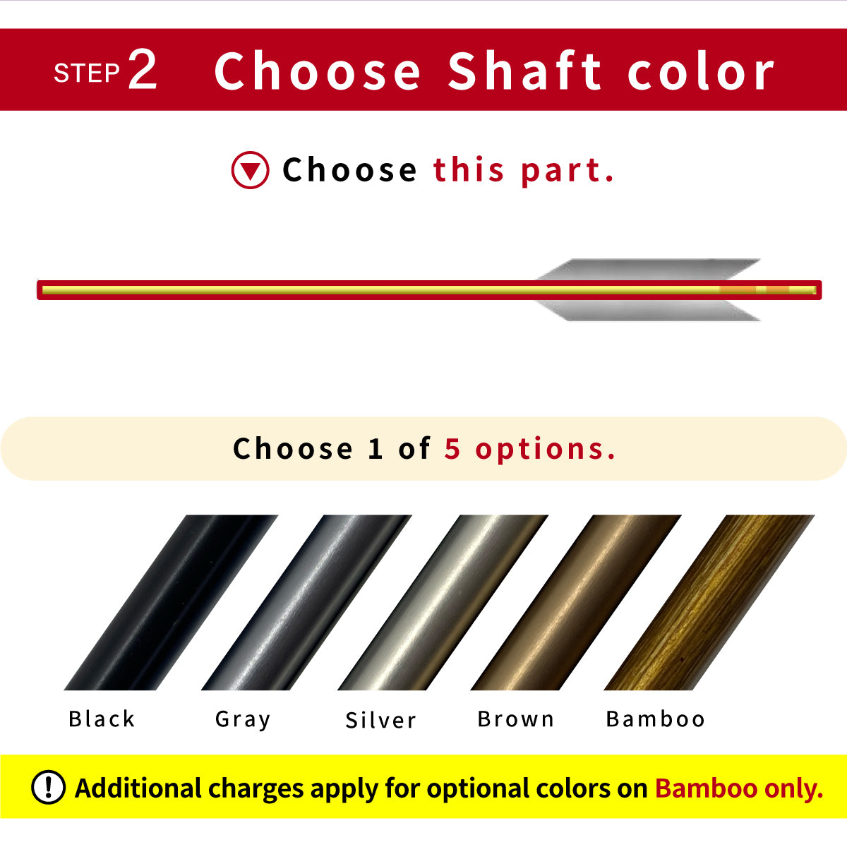 【O-213】Custom-made arrows ： 1913 / 2014 / 2015 / Black Tip Feathers - Set of 6 / Choose Your Options: Shaft Color (5 colors), Washi Papre Wrapping, Fletching Thread (Hagi-ito), Nock (7 colors) -  フルオーダー製作矢 1913 / 2014 / 2015 黒手羽 ６本組  kyudo arrow