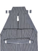 【H-244】[Stock] Striped Hakama -Stitched Pleats 【在庫品】縞袴　男性用馬乗袴　25号～27号