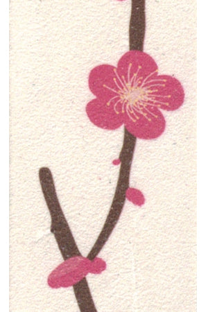 【F-305】Nigirikawa (Printed) Plum blossom 美握り革 梅