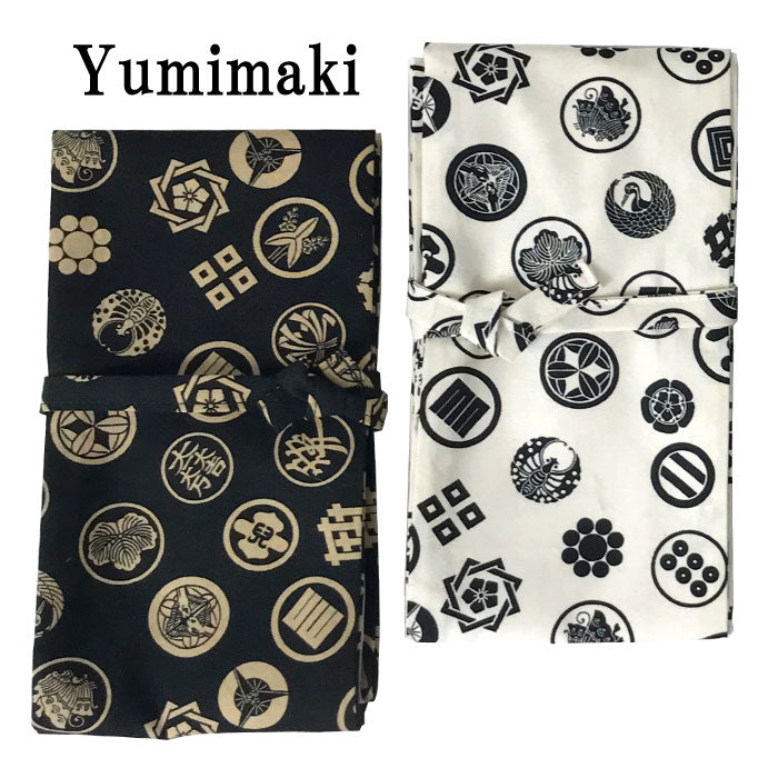 【F-376】Yumimaki Japanese pattern 弓巻き 家紋風柄