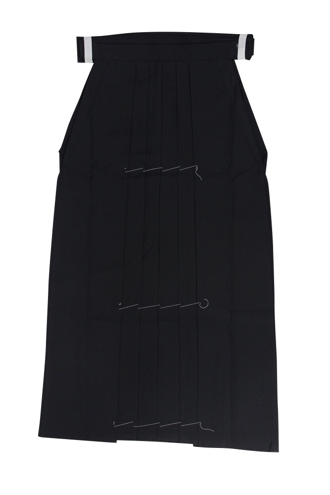 【H-251】 Hakama -Tetoron(Tetorex) for woman(Black,Dark blue) anndon-hakama Size：#21 - #27 - 袴テトレックス 女性用 行燈 紺 黒 21-27号