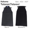 【H-245】 Hakama -Tetoron(Tetorex) Umanori for man / Umanori for woman Size：#21 - #27 - 袴テトレックス21-27号