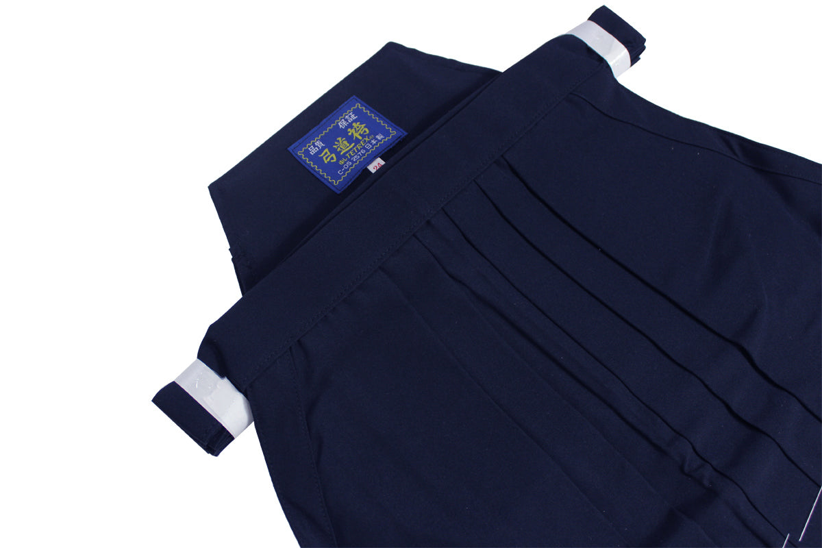 【H-250】 Hakama -Tetoron(Tetorex) for man(Dark blue) Size：#28 - #29 - 袴テトレックス 男性用 紺袴 28-29号