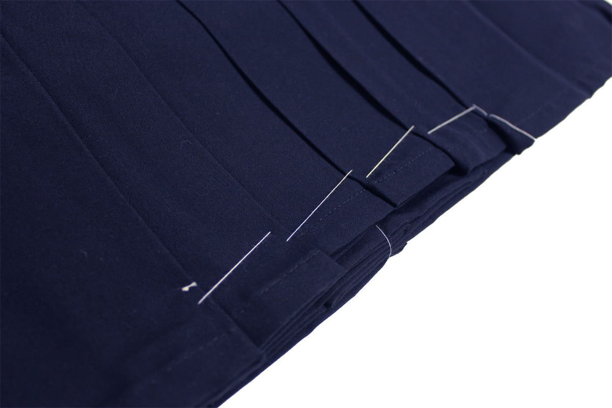 【H-249】 Hakama -Tetoron(Tetorex) for man(Dark blue) Size：#21 - #27 - 袴テトレックス 男性用 紺袴 21-27号