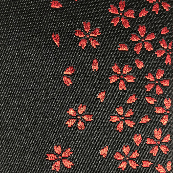 H-261】 Cherry Blossoms pattern Obi (Women) 女性用 弓道帯 
