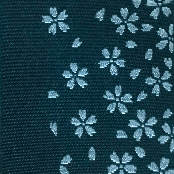 【H-261】 Cherry Blossoms pattern Obi (Women) 女性用 弓道帯 ジャガード織 柄帯 片寄桜柄 全7色