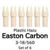 【N-020】Hazu(Easton Carbon 3-18/560) - Set of 6 筈（イーストン 3-18/560 用） 6個組