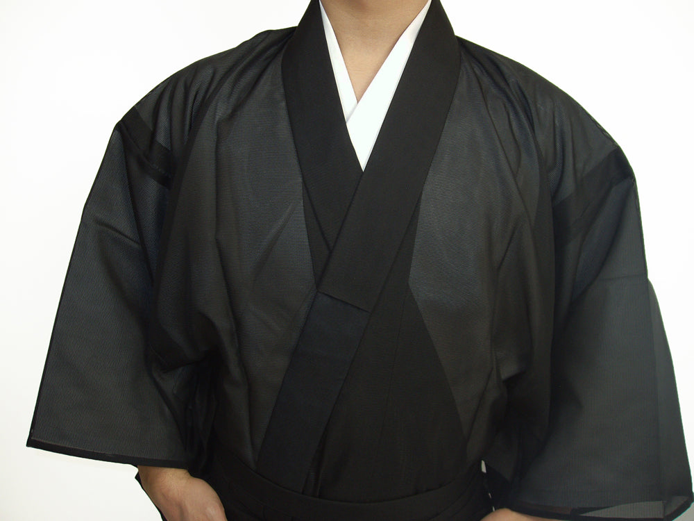 【H-034】 Kimono - Silk Gauze (Summer) Size：XL 着物 絽 (夏用) 特大
