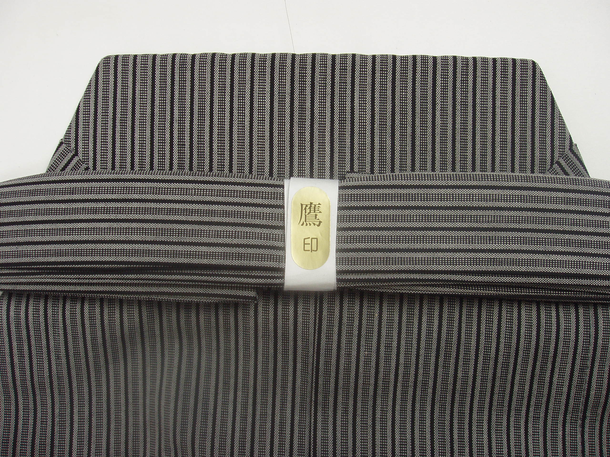 【H-069】 Striped Hakama Pattern #18 Size：26-28 縞袴 鷹印 No.18 袴 弓道 弓具 弓道着 26～28号